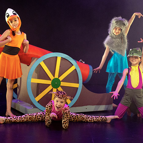 ADT Junior Company dancers in Circus Mirandus